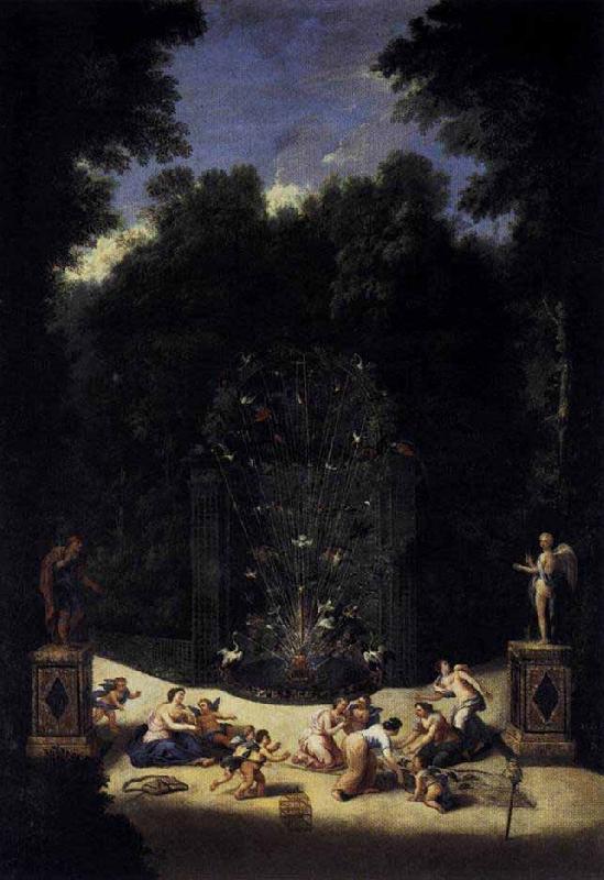 Jean Cotelle Entrance to the Maze oil painting image